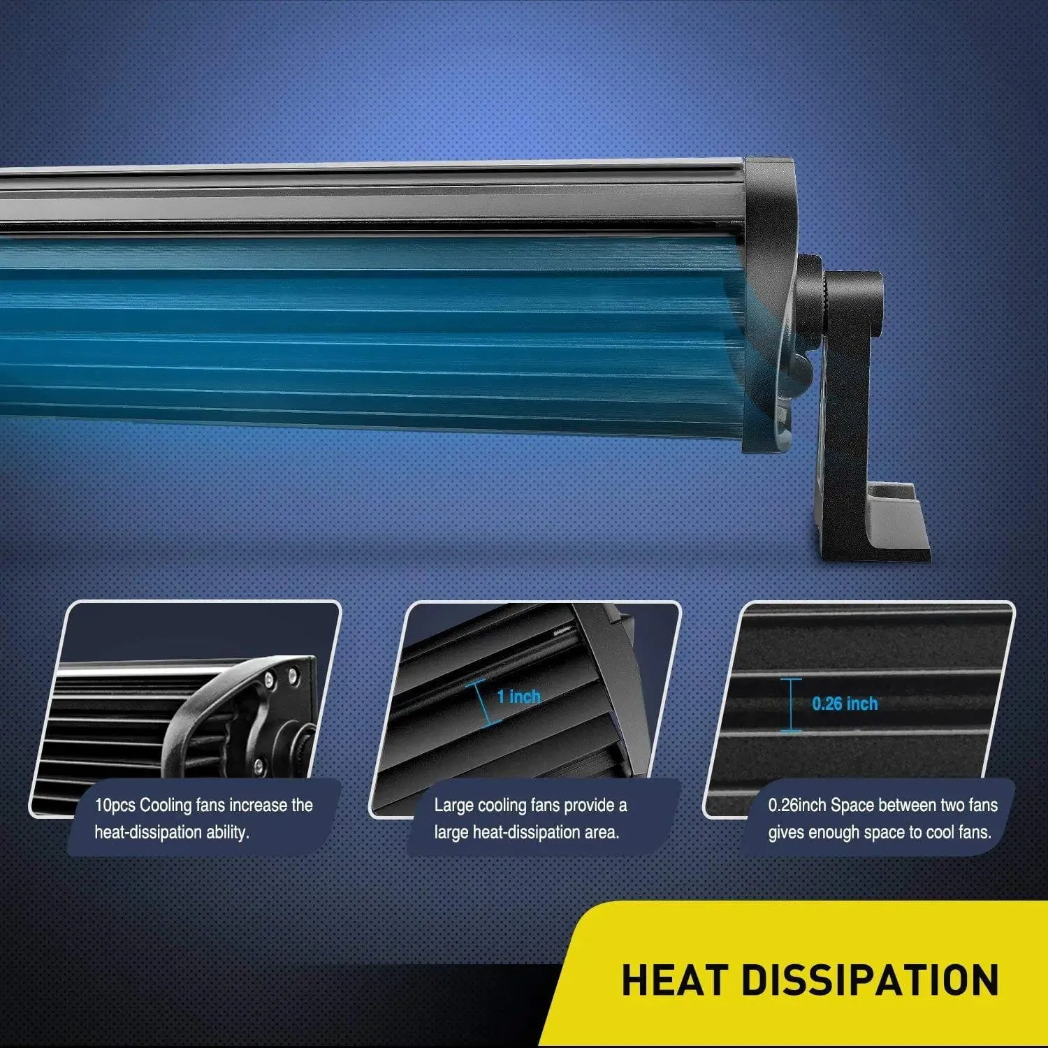 42 Inch 240W Double Row Black Curved Spot Flood LED Light Bar