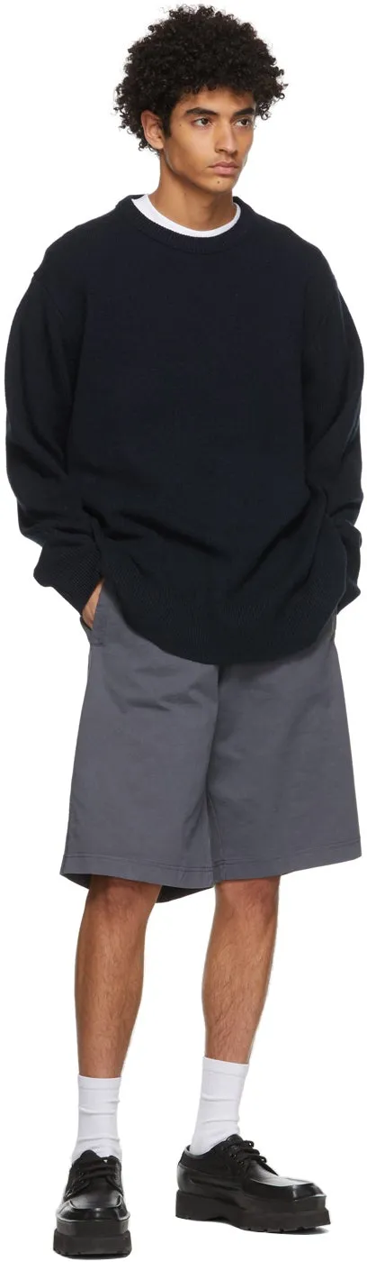 Acne Studios Grey Relaxed Shorts