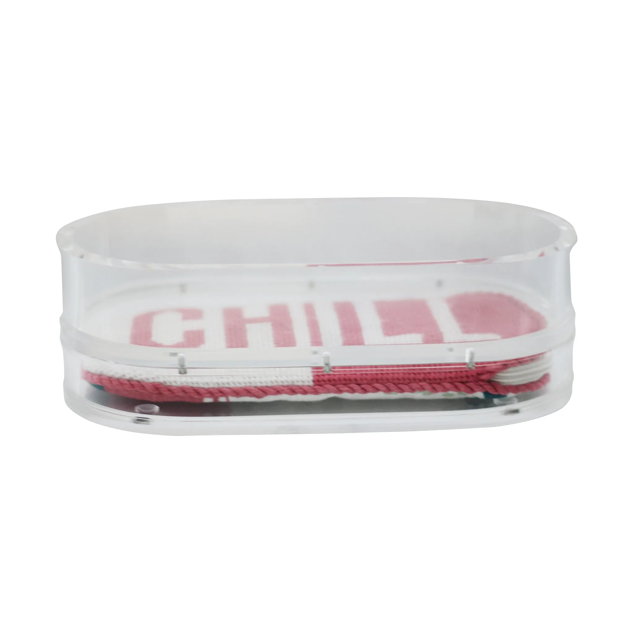 Acrylic Oval Tray