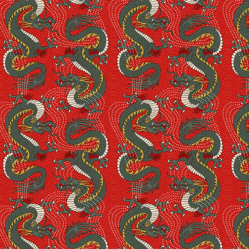 Bold Dragon - Red