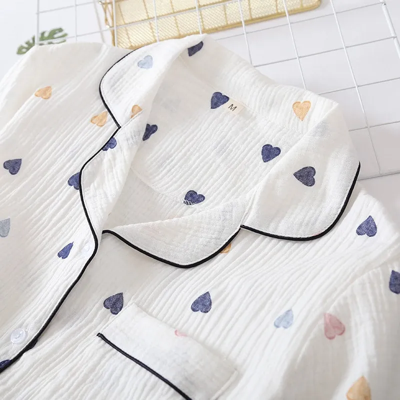 Cow Print Summer Pajamas