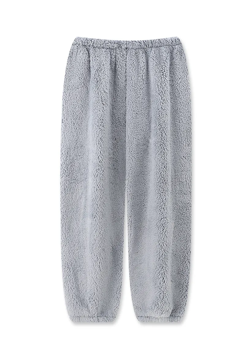 Cute Couple Shark Plush Pajamas Set