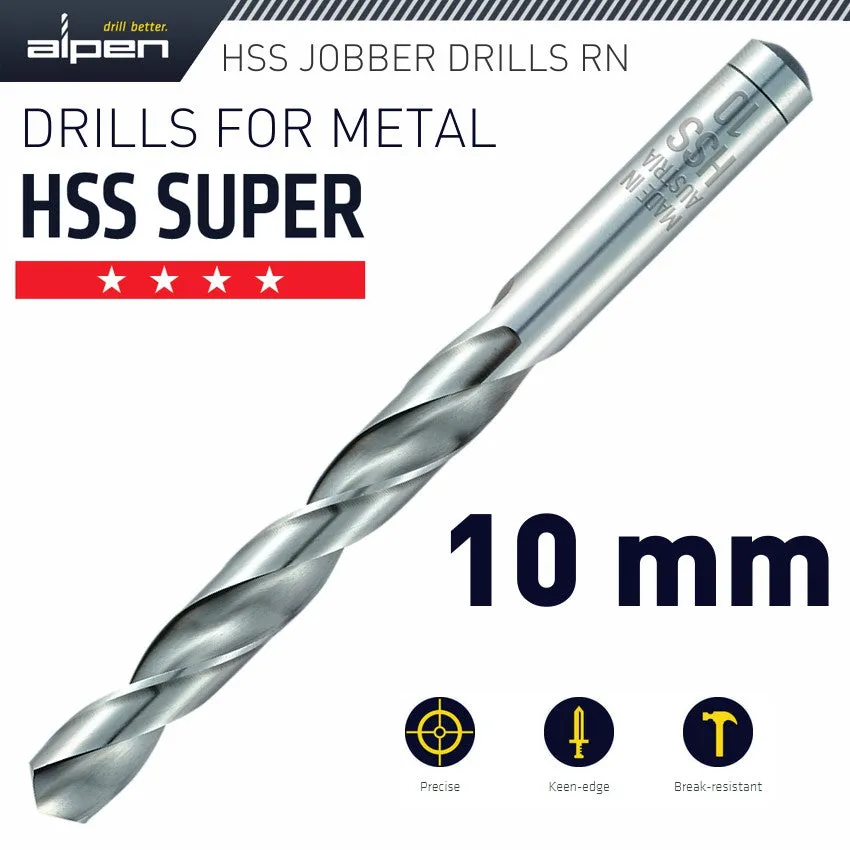 HSS SUPER DRILL BIT 10MM