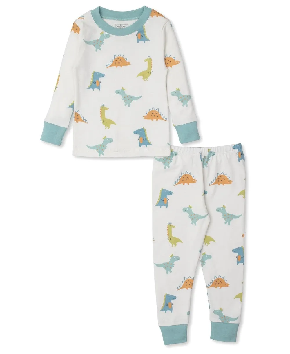 Kissy Kissy Love Boys Snug Fit Pajamas - Dino Pals