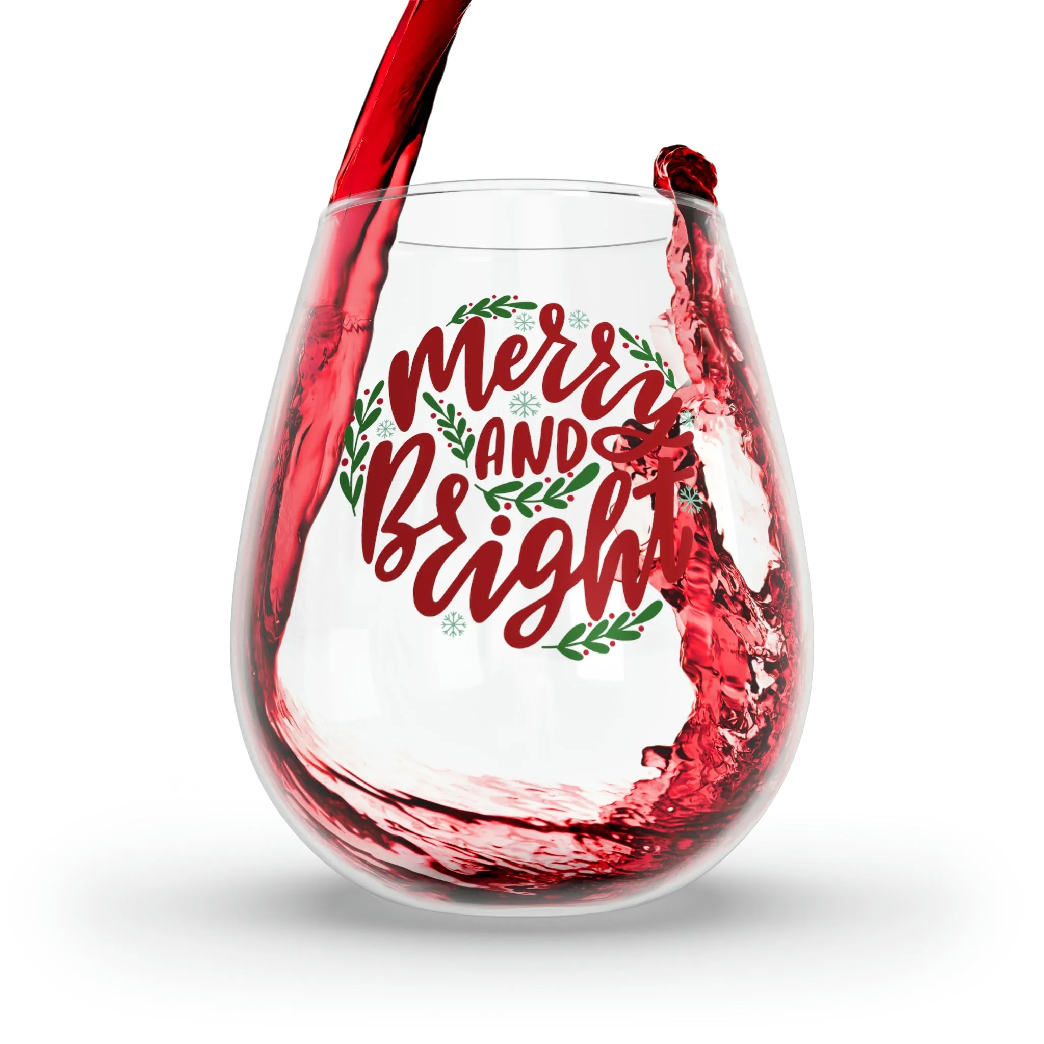 Merry & Bright Glass