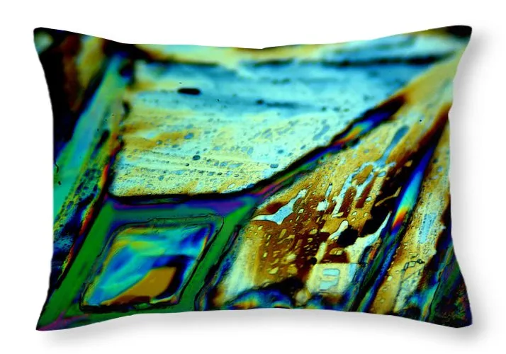 Residue - Throw Pillow