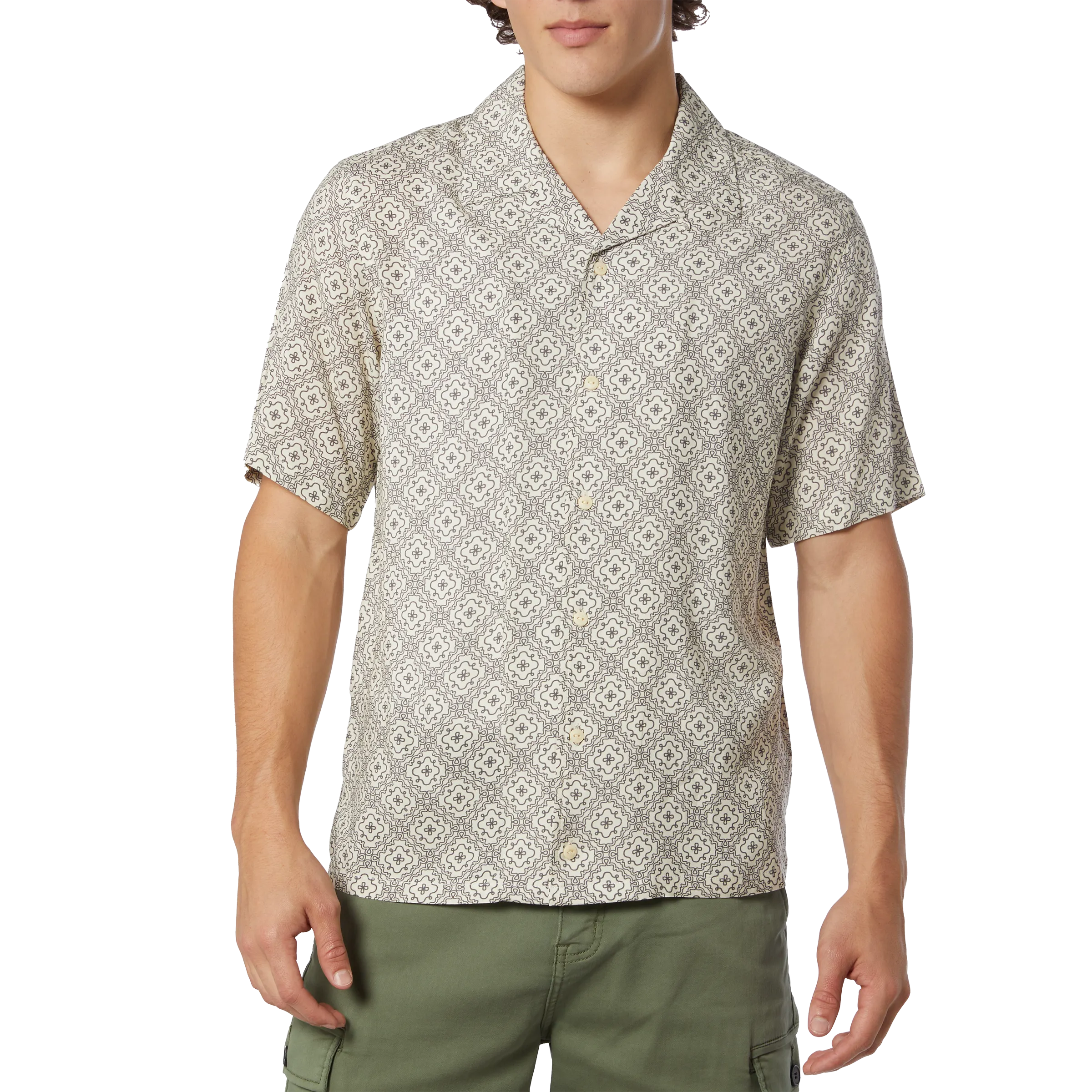 Riviera Camp Shirt - Bone