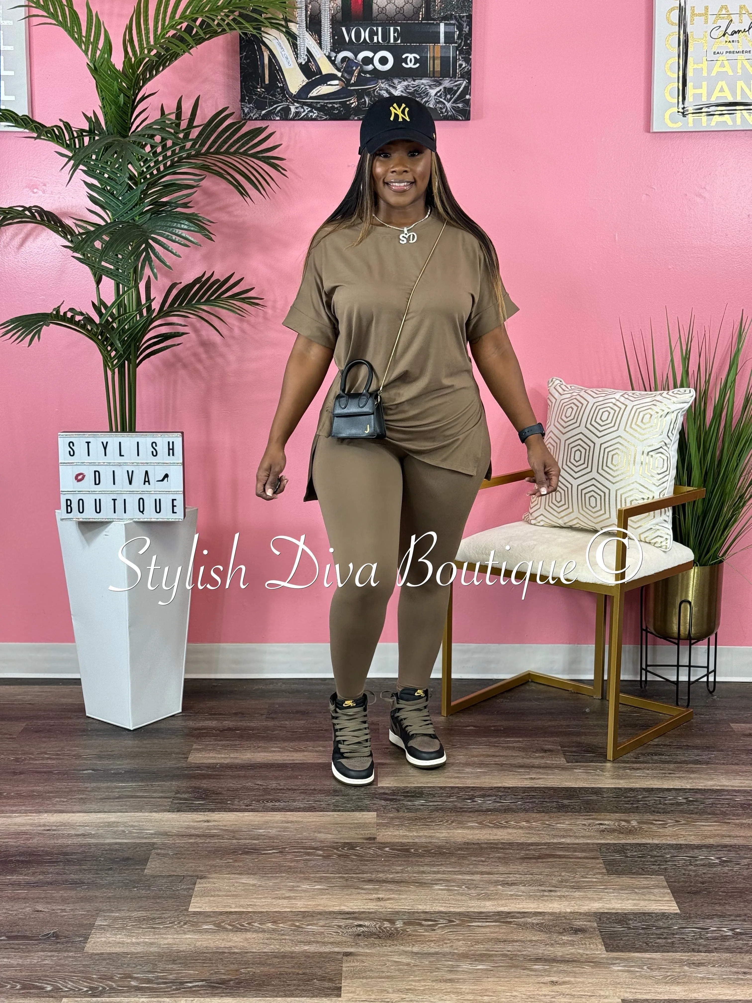 The Perfect Chill Set up to 3XL (Mocha Brown)